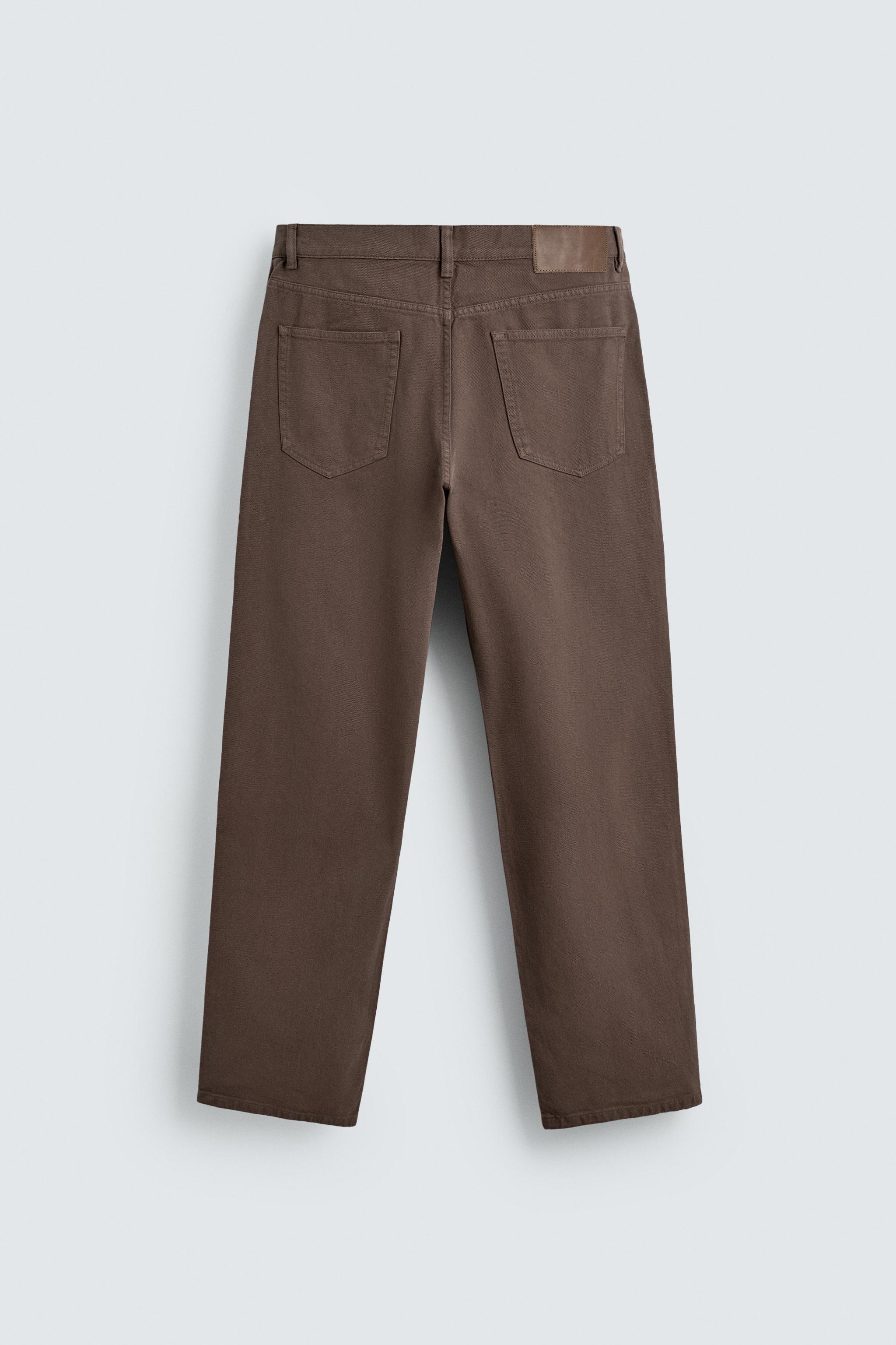 WASHED STRAIGHT FIT JEANS